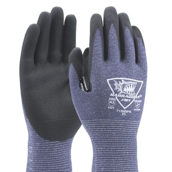 Barracuda Seamless Knit Polykor Blended Glove with Nitrile Coated size XL - Picture 1 of 11